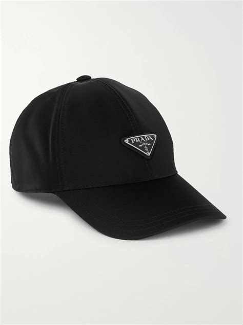 prada logo cap